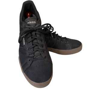 Adidas Daily 3.0 Sneakers Black Canvas Size 10.5